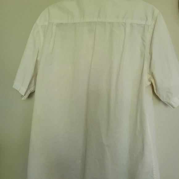 Mens Covington 100%Cotton Short Sleeve Summer Shirt L - Picture 2 of 6